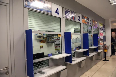  CAXIAS DO SUL, RS, BRASIL (20/08/2019)Lotérica Vêneto no shopping São Pelegrino entrega prêmio de um milhão. (Antonio Valiente/Agência RBS)