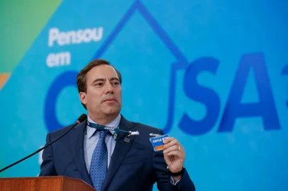 (Brasília - DF, 20/08/2019) Palavras do Presidente da Caixa Econômica Federal, Pedro Guimarães.Fotos: Isac Nóbrega/PR