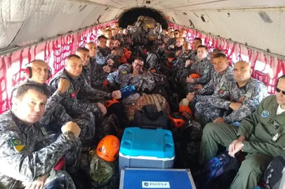 Tropa da Força Nacional é enviada, na manhã do domingo (25), a Rondônia, onde atuará no combate ao incêndio na Floresta Amazônica.