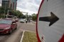  PORTO ALEGRE, RS, BRASIL, 14/12/2018 - Eptc organiza o trânsito no cruzamento entre a Plínio Brasil Milano e a avenida dom Pedro I, onde sinaleira estão desligadas. (FOTOGRAFO: CAMILA DOMINGUES / AGENCIA RBS)