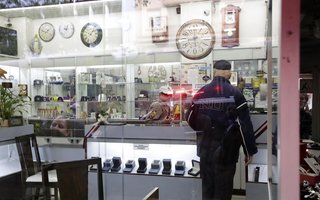 Assalto na Galeria Santa Fé, na Avenida Salgado Filho, centro de Porto Alegre, no dia 2/9/2019