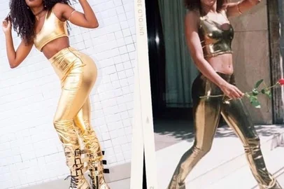 Iza vestida de Mel B