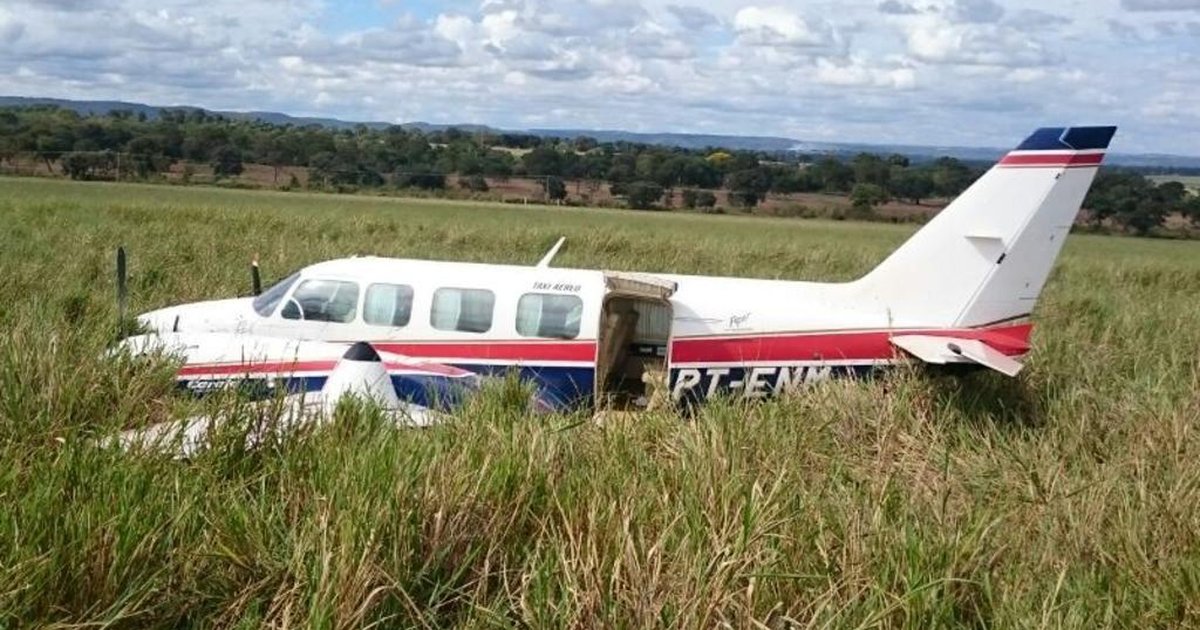 Acidente com avião que levava Huck e Angélica os filhos (Foto: Reprodução/ Internet)