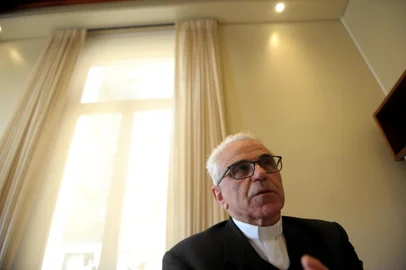  CAXIAS DO SUL, RS, BRASIL, 05/09/2019Dom Alessandro no bispado. (Lucas Amorelli/Agência RBS)