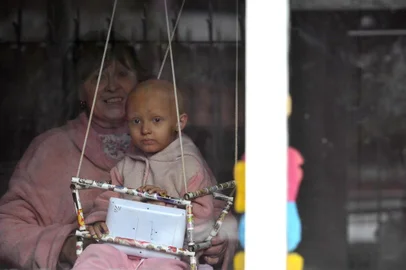  CAXIAS DO SUL, RS, BRASIL, 19/08/2019Matéria sobre o câncer infantil.Maria Júlia Alcantar da Cruz, 2 anos e 8 meses. Mãe, Cristina Dutra Cruz(Lucas Amorelli/Agência RBS)