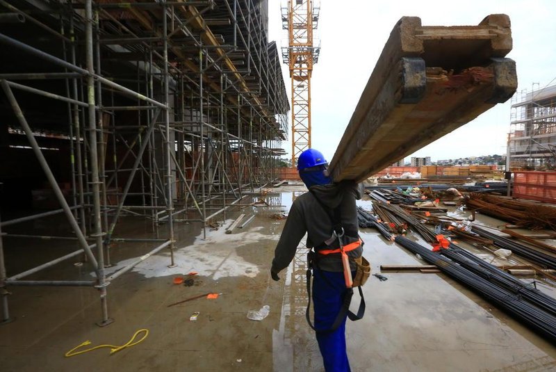  PORTO ALEGRE, RS, BRASIL, 06/09/2019- Construção civil: Prédio Linked, obra da construtora Melnick que está sendo erguido em Porto Alegre.(FOTOGRAFO: TADEU VILANI / AGENCIA RBS)