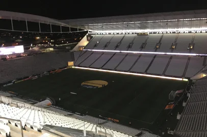  SÃO PAULO, SP, BRASIL 19/04/2017 - Arena Corinthians. (FOTO: CARLOS MACEDO/AGÊNCIA RBS).
