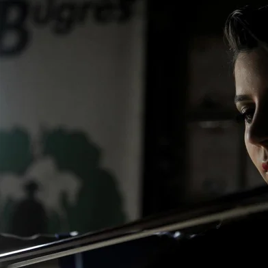 CAXIAS DO SUL, RS, BRASIL, 12/09/2019A música é uma das expressões tradicionalistas cultuadas pelos integrantes de Centro de Tradições Gaúchas (CTG) e está na série sobre a Semana Farroupilha.CaseHeloísa Fochesato de Souza, 17 anos, violinista(Lucas Amorelli/Agência RBS)