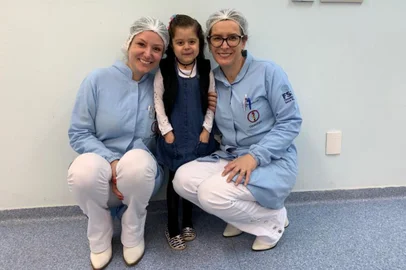 Larissa Pimentel, 12 anos, precisa de ajuda para tratamento em São Paulo