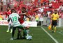 Jogadores do Inter comemoram G-4 e falam em reabilitação: "Temos de recuperar a confiança"