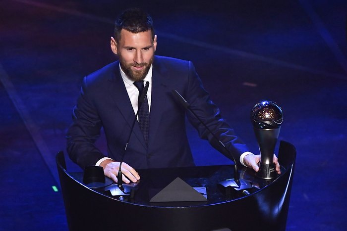 Lionel Messi é coroado como melhor jogador do mundo pela sexta vez