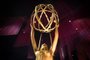(FILES) In this file photo taken on September 12, 2019 an Emmy statue is seen at the entrance to the 71st Emmy Awards Governors Ball press preview at LA Live in Los Angeles, California. - The Emmy Awards have plummeted to a new all-time ratings low, with grand farewells for Game of Thrones and Veep and a night of surprise winners failing to entice viewers.The show was watched by just 6.9 million US viewers on September 22, 2019, broadcaster Fox said -- down from the already record-low 10.2 million who tuned in last year.Viewers watching the Emmys, televisions answer to the Oscars, have halved since 2014. (Photo by Mark RALSTON / AFP)