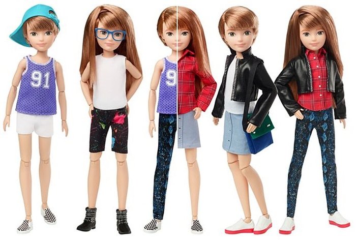 Fabricante da Barbie, Mattel lança linha de bonecas sem gênero