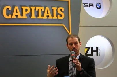  PORTO ALEGRE -RS - BR - 26.09.2019Fórum Respostas Capitais.Cassio Bobsin é CEO e fundador da Zenvia.FOTÓGRAFO: TADEU VILANI AGÊNCIARBS