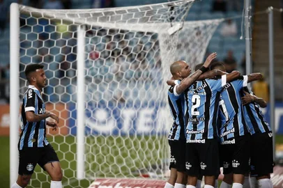  PORTO ALEGRE, RS, 26.09.2019 - Grêmio e Avaí se enfrentam na Arena em jogo válido pela 21ª rodada do Campeonato Brasileiro. (Foto: André Ávila/Agencia RBS)