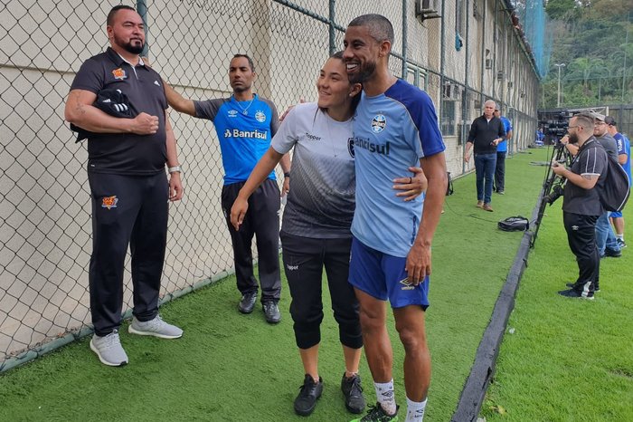 Confira como foi o último treino do Grêmio antes de enfrentar o Fluminense