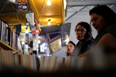  CAXIAS DO SUL, RS, BRASIL (29/09/2019)Primeiro fim de semana da 35ª Feira do Livro de Caxias. (Antonio Valiente/Agência RBS)