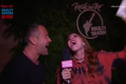 Its my time: Malvino Salvador viraliza na internet após errar letra de Bon Jovi em entrevista ao Multishow no Rock in Rio 2019
