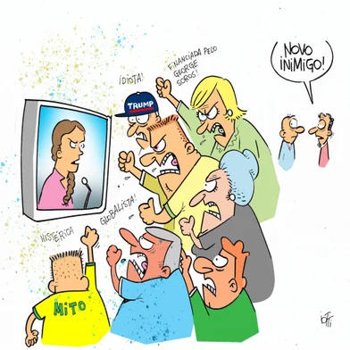 Charge de Iotti publicada em 1º de outubro de 2019