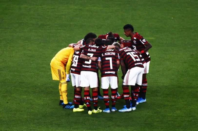  PORTO ALEGRE, RS, BRASIL - 02.10.2019 - Grêmio recebe o Flamengo pelo primeiro jogo da semifinal da Libertadores da América. (Foto: Félix Zucco/Agencia RBS)