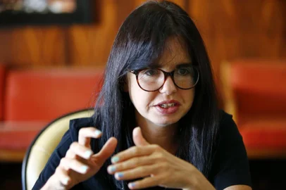  PORTO ALEGRE, RS, BRASIL, 24-09-2019: Entrevista para a seção Com a Palavra do Caderno DOC, com a física britânica Jessica Wade, pesquisadora do Imperial College London, sobre diversidade na ciência (FOTO FÉLIX ZUCCO/AGÊNCIA RBS, Editoria SuaVida).