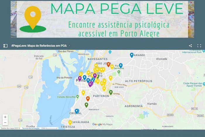 Reprodução / Mapa Pega Leve