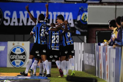  CAXIAS DO SUL, RS, BRASIL, 08/10/2019. Grêmio x Ceará, jogo válido pela 24ª rodada da série A do Campeonato Brasileiro e realizado no estádio Centenário, em Caxias do Sul. (Porthus Junior/Agência RBS)