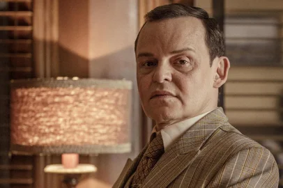 Pacheco (Matheus Nachtergaele) é o Pacheco em Filhos da Pátria.