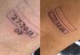 Fã que dançou com Bebe Rexha no Rock in Rio tatua data errada do show: "Tô rindo muito"