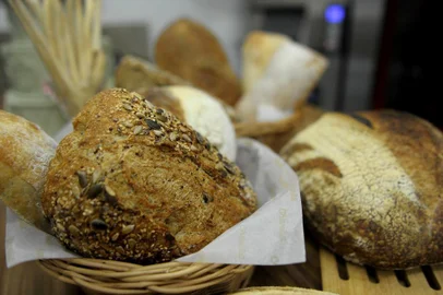  CAXIAS DO SUL, RS, BRASIL, 10/10/2019Pauta sobre pães, para o Dia do Pão, comemorado em 16 de outubro. Para o +Serra. (Lucas Amorelli/Agência RBS)