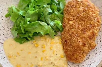 Receitas da Lela, Frango crocante, Risoni com camarão, Destemperados