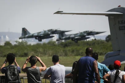  CANOAS, RS, BRASIL, 12-10-2019: 33ª Expoaer - Exposição Aeronáutica, na ALA 3 (antiga Base Aérea de Canoas). (Foto: Mateus Bruxel / Agência RBS)Indexador: Mateus Bruxel