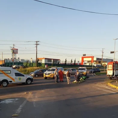 Acidente com morte no km 59 da ERS-122, em Farroupilha, no final da tarde deste sábado