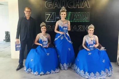 Comitiva da Feira Agropecuária, Comercial e Industrial Regional (Facir) visita a redação de GaúchaZH
