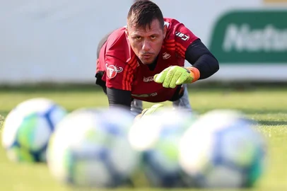  O goleiro Diego Alves, do Flamengo