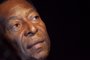 (FILE) Brazilian football legend Pele is seen during a presentation in Leipzig, Germany, on the eve of the final draw of the Fifa football World Cup 2006, on December 8, 2005. Football legend Pele is hospitalized in Sao Paulo, Brazil, a spokesperson of the Albert Einstein Hospital confirmed on November 13, 2012. According to Sao Paulo's Folha newspaper, Pele underwent a hip surgery to correct a problem on his thighbone.  AFP PHOTO FRANCK FIFEpelé , rei , futebol , edson arantes do nascimento, 
