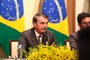 Palavras do Presidente da República, Jair Bolsonaro.Foto: José Dias/PR