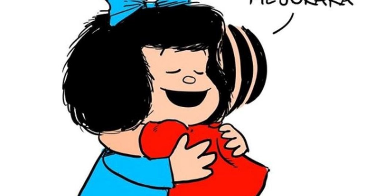 Intencao Era Passar Mensagem De Carinho Diz Autor De Charge Em Que Mafalda Abraca Monica Gzh