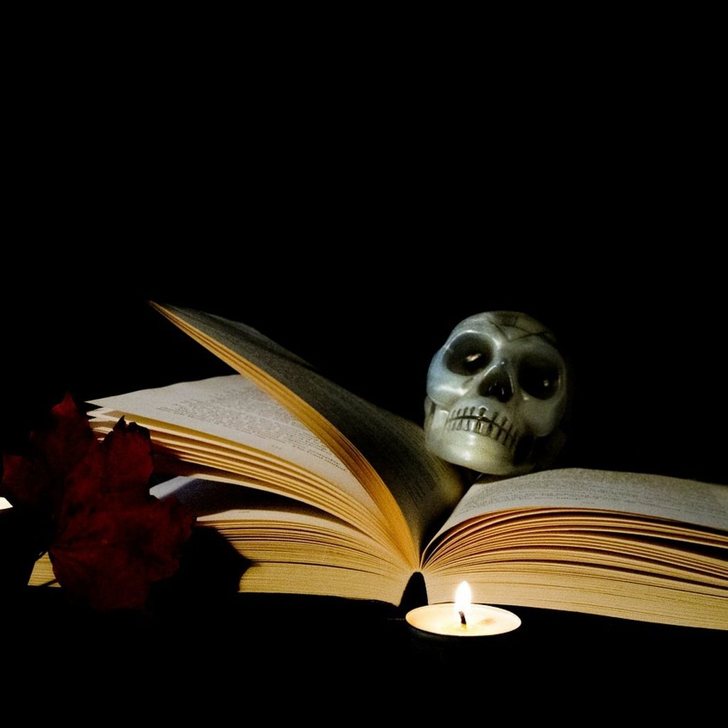 Apresentação da história assustadora do Dia das Bruxas da novela