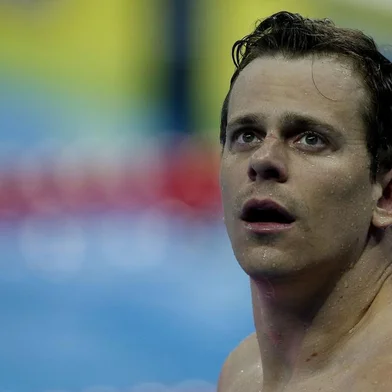 Hangzhou (China), 14/12/2018: o brasileiro Cesar Cielo durante o Mundial de piscina curta de natação. 