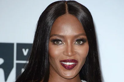 Make com glitter - Naomi Campbell