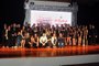  3º Festival Pantini de Cinema, realizado pelo Colégio Mutirão de São Marcos. Na foto, todos os alunos participantes do ensino médio.