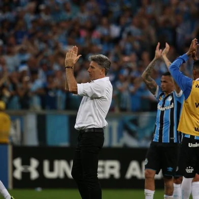  PORTO ALEGRE, RS, BRASIL - 03.11.2019 - Grêmio recebe o Internacional na Arena, pela 30ª rodada no Campeonato Brasileiro 2019. (Foto: Fernando Gomes/Agencia RBS)