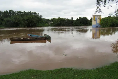 Chuvas alagam São Sebastião do Caí