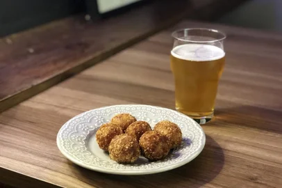 Croqueta de salame, Dália, Destemperados