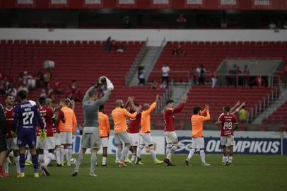  PORTO ALEGRE, RS, BRASIL, 10/11/2019- Inter x Fluminense, jogo válido pela 32ª rodada do Brasileirão.(FOTOGRAFO: ANDRÉ ÁVILA / AGENCIA RBS)
