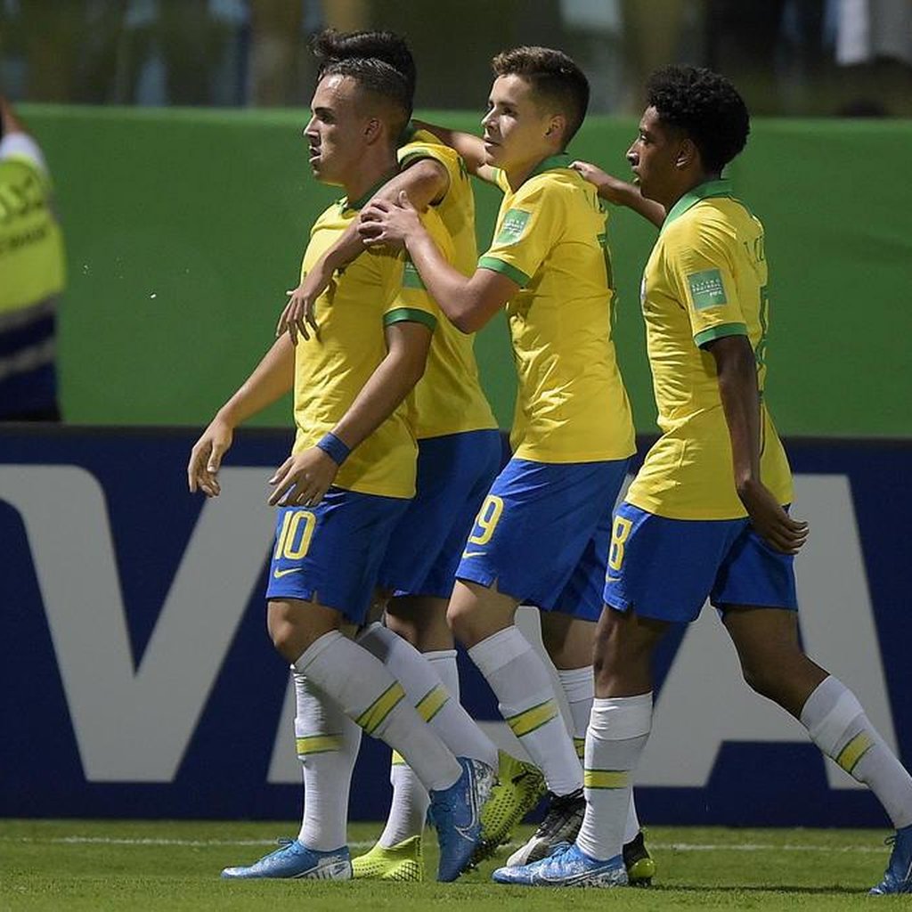 Agora é semifinal! Brasil vence Itália e avança na Copa do Mundo Sub-17