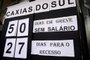  CAXIAS DO SUL, RS, BRASIL (12/11/2019)Greve dos servidores do Poder Judiciário do Rio Grande do Sul completa 50 dias com adesão no Fórum de Caxias do Sul. (Antonio Valiente/Agência RBS)