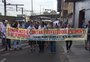 Rodoviários protestam contra fim dos cobradores de ônibus em Porto Alegre