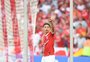 Quantas vezes Sarrafiore começou um jogo no time titular do Inter